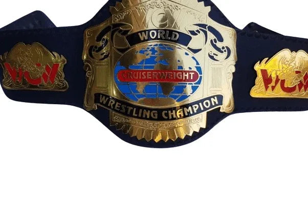 WCW Cruiserweight Wrestling Championship Inspired Title Belt - 2 | Dash Racegear