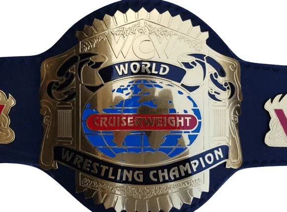 WCW Cruiserweight Wrestling Championship Inspired Title Belt - 3 | Dash Racegear