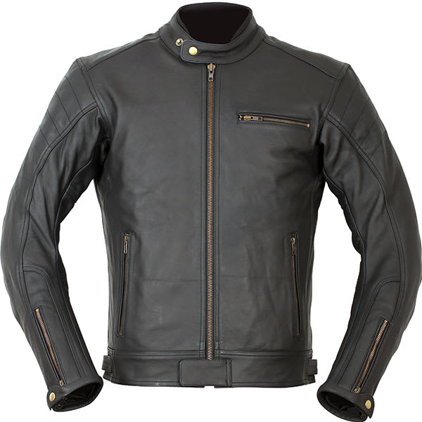 Weise Brigstowe Leather Jacket - Black by Weise - clearance motorcycle jacket