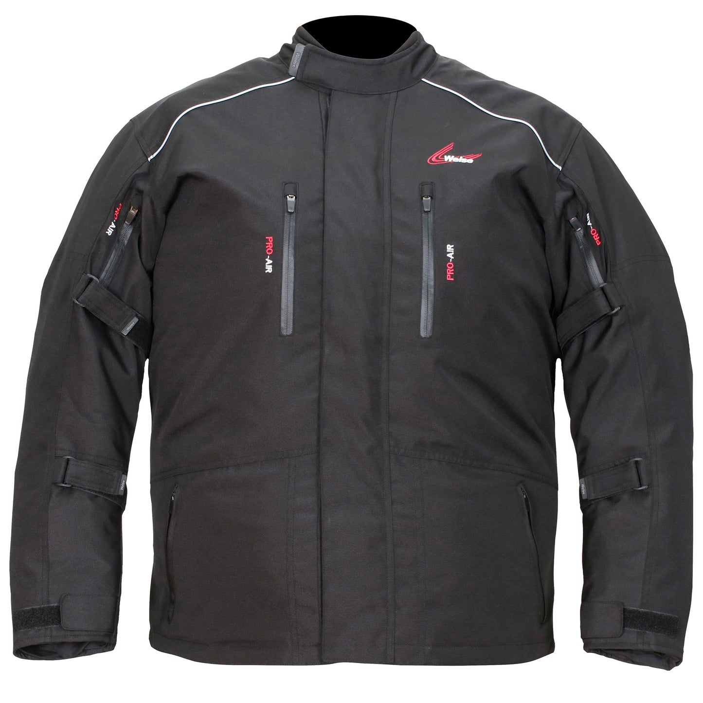 Weise Core Plus Textile Jacket - Black by Weise - clearance motorcycle jacket