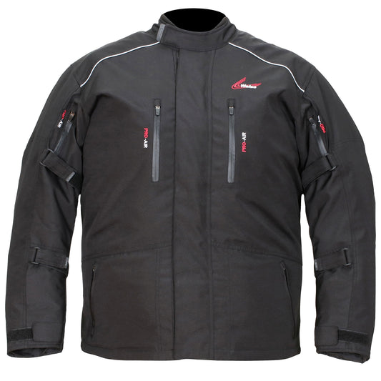Weise Core Plus Textile Jacket - Black by Weise - clearance motorcycle jacket