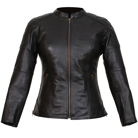 Weise Ladies Earhart Leather Jacket - Black by Weise - clearance motorcycle jacket