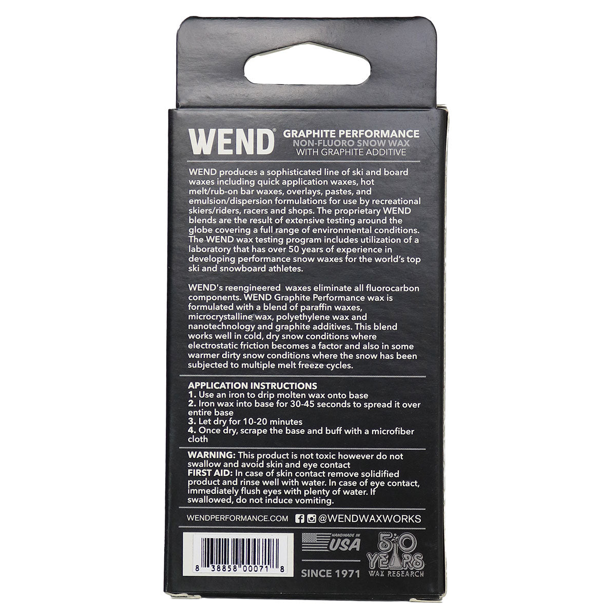 Wend Graphite Performance Wax - image 2