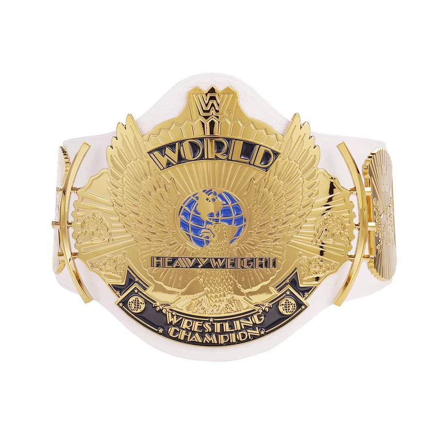 White WWE Winged Eagle Championship Inspired Title Belt - 1 | Dash Racegear