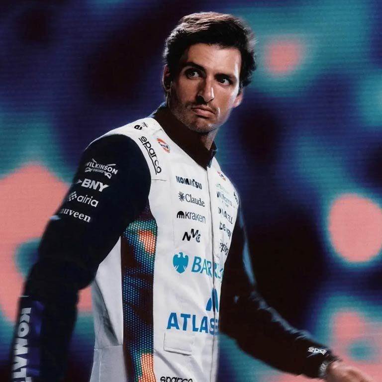 WILLIAMS CARLOS SAINZ MONACO GP 2026 Dash Racegear product image 1
