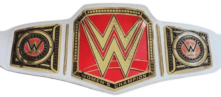 WWE Women Wrestling Championship White & Red Belt - 1 | Dash Racegear