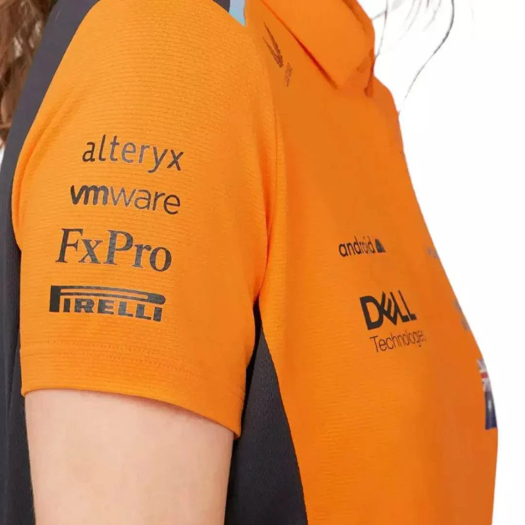 WOMENS MCLAREN REPLICA POLO SHIRT OSCAR PIASTRI