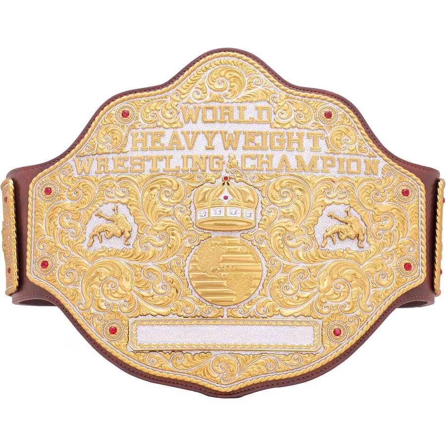 WWE Big Gold World Heavyweight Championship Title Belt - 1 | Dash Racegear