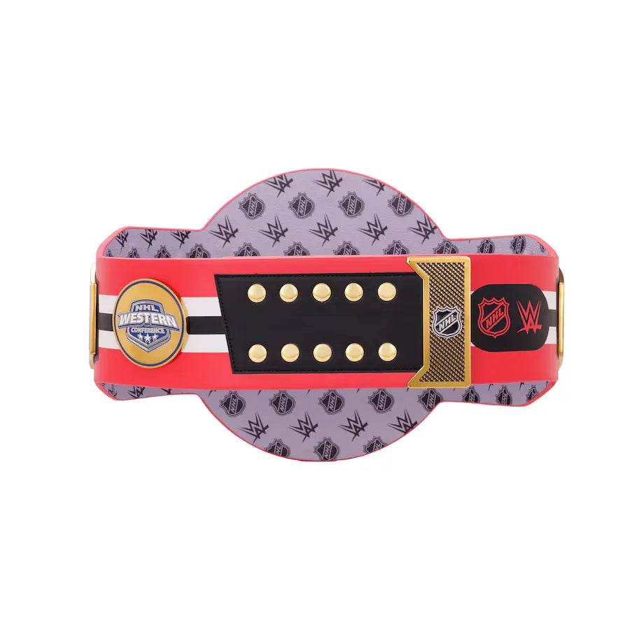 WWE Chicago Blackhawks NHL Legacy Championship Title Belt - 4 | Dash Racegear