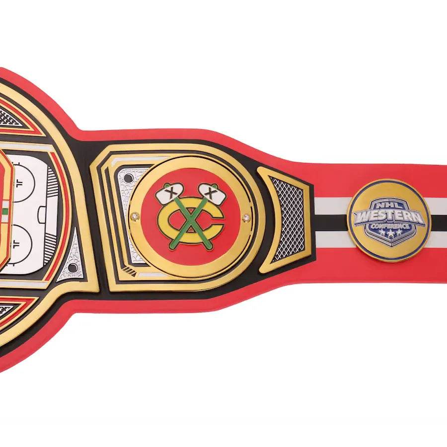 WWE Chicago Blackhawks NHL Legacy Championship Title Belt - 7 | Dash Racegear