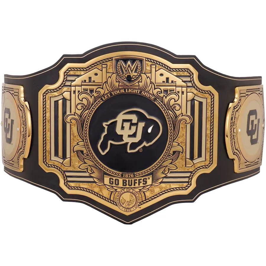 WWE Colorado Buffaloes College Legacy Championship Title Belt - 1 | Dash Racegear