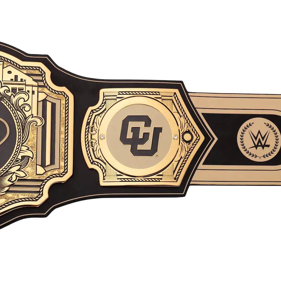 WWE Colorado Buffaloes College Legacy Championship Title Belt - 7 | Dash Racegear