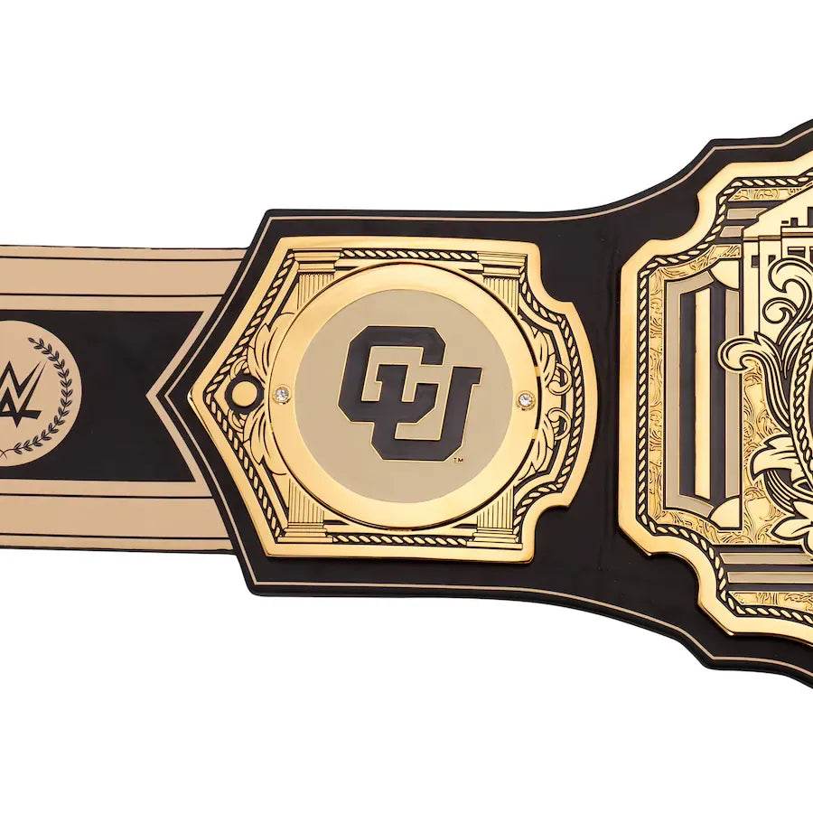 WWE Colorado Buffaloes College Legacy Championship Title Belt - 6 | Dash Racegear