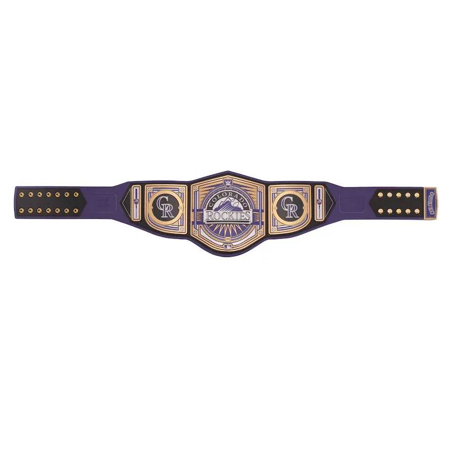 WWE Colorado Rockies MLB Legacy Championship Title Belt - 4 | Dash Racegear