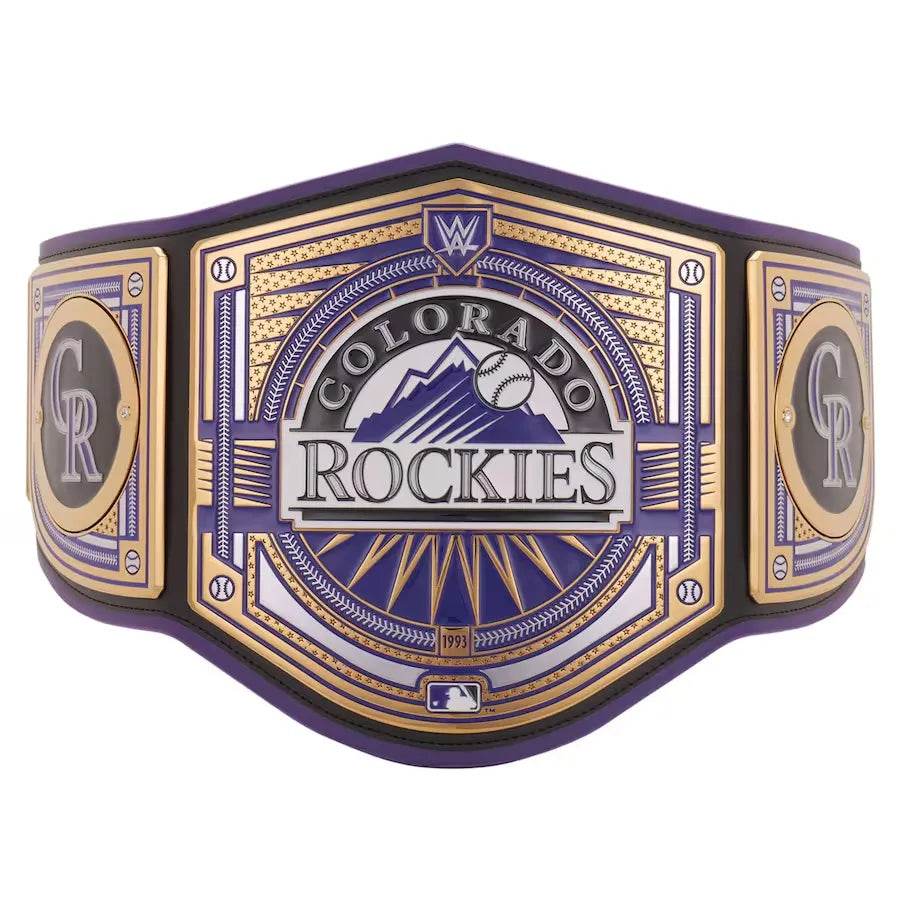WWE Colorado Rockies MLB Legacy Championship Title Belt - 1 | Dash Racegear