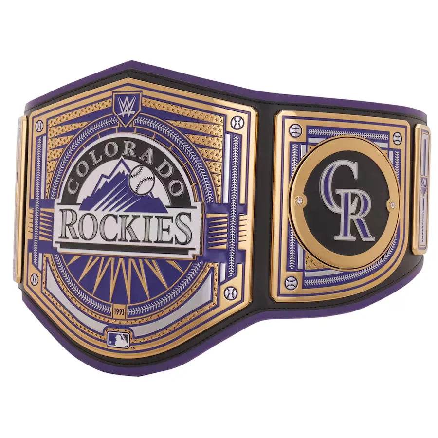 WWE Colorado Rockies MLB Legacy Championship Title Belt - 3 | Dash Racegear