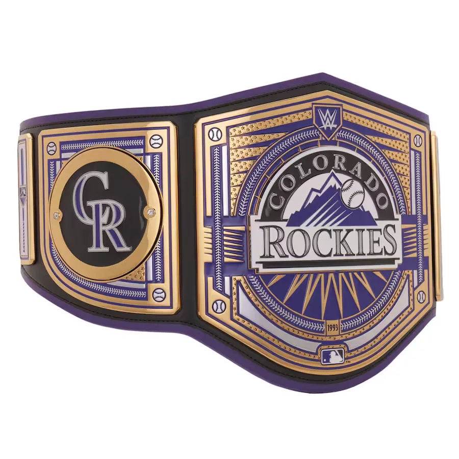 WWE Colorado Rockies MLB Legacy Championship Title Belt - 2 | Dash Racegear