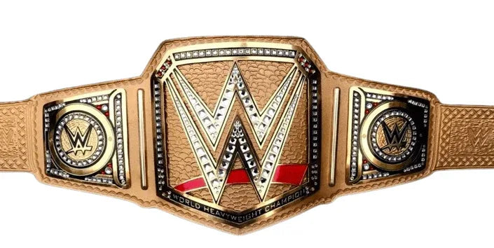 WWE Gold Heavyweight Wrestling Championship Inspired Title Belt - 7 | Dash Racegear