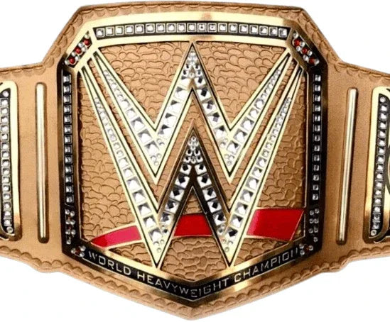 WWE Gold Heavyweight Wrestling Championship Inspired Title Belt - 1 | Dash Racegear