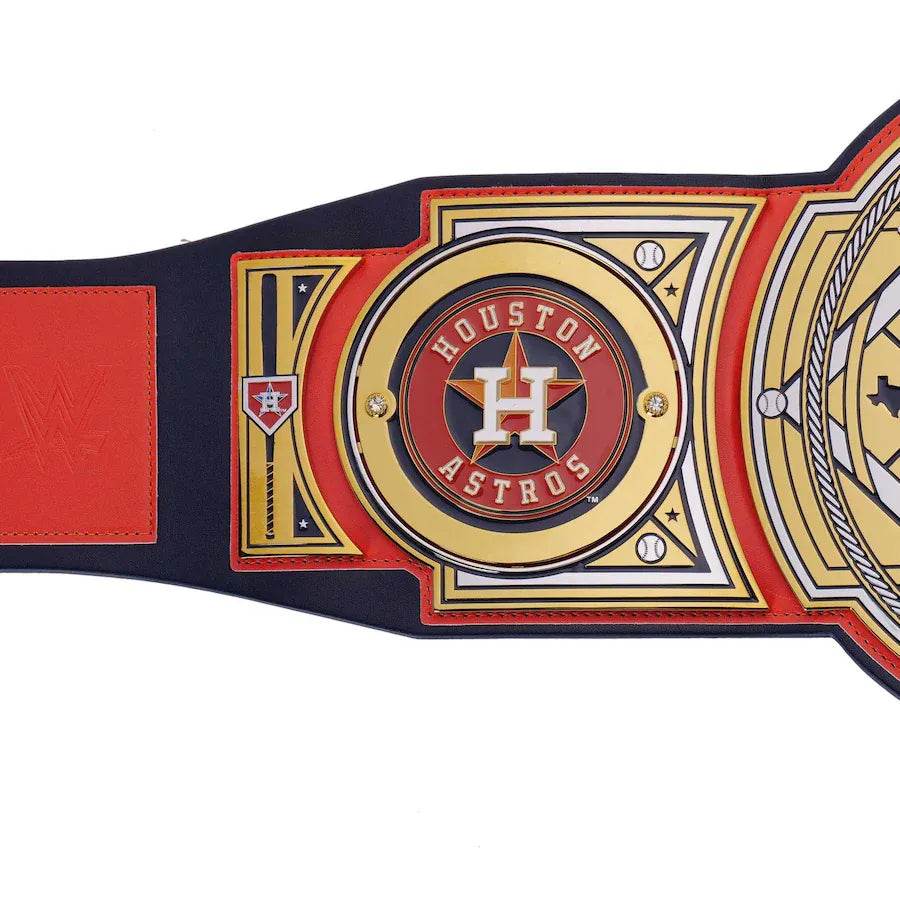 WWE Houston Astros MLB Legacy Championship Title Belt - 6 | Dash Racegear