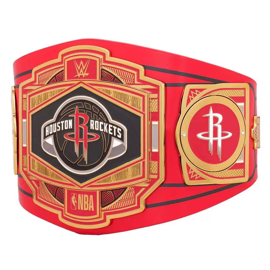 WWE Houston Rockets NBA Legacy Championship Title Belt - 3 | Dash Racegear