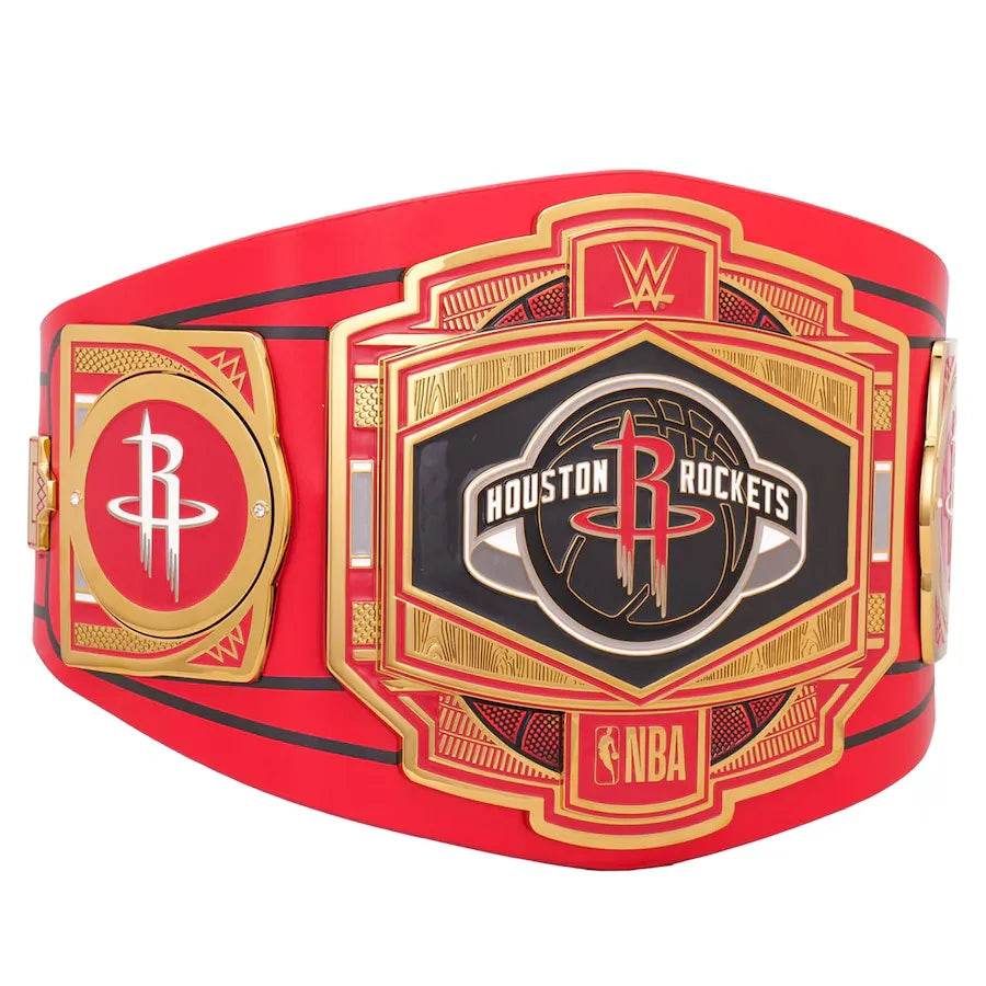 WWE Houston Rockets NBA Legacy Championship Title Belt - 2 | Dash Racegear