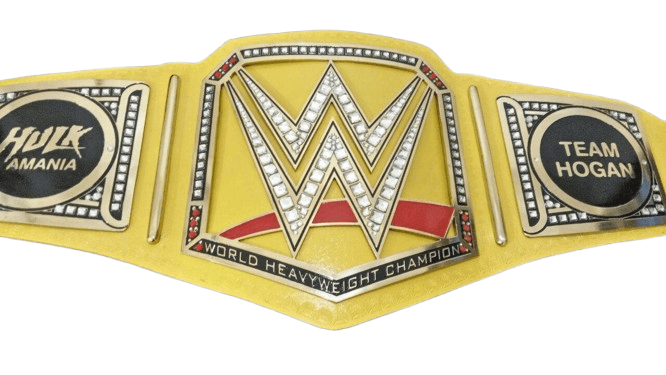 WWE Hulk Hogan World Heavyweight Wrestling Championship Belt - 1 | Dash Racegear