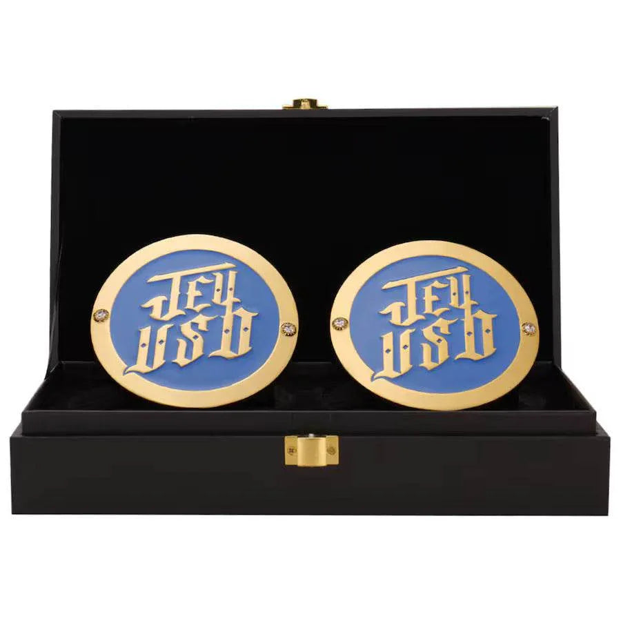 WWE Jey Uso Championship Belt Side Plate Box Set - 1 | Dash Racegear
