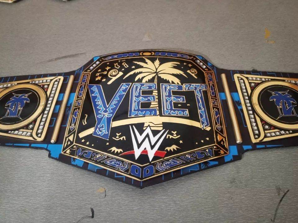 WWE Jey Uso YEET Championship Inspired Title Belt - 3 | Dash Racegear