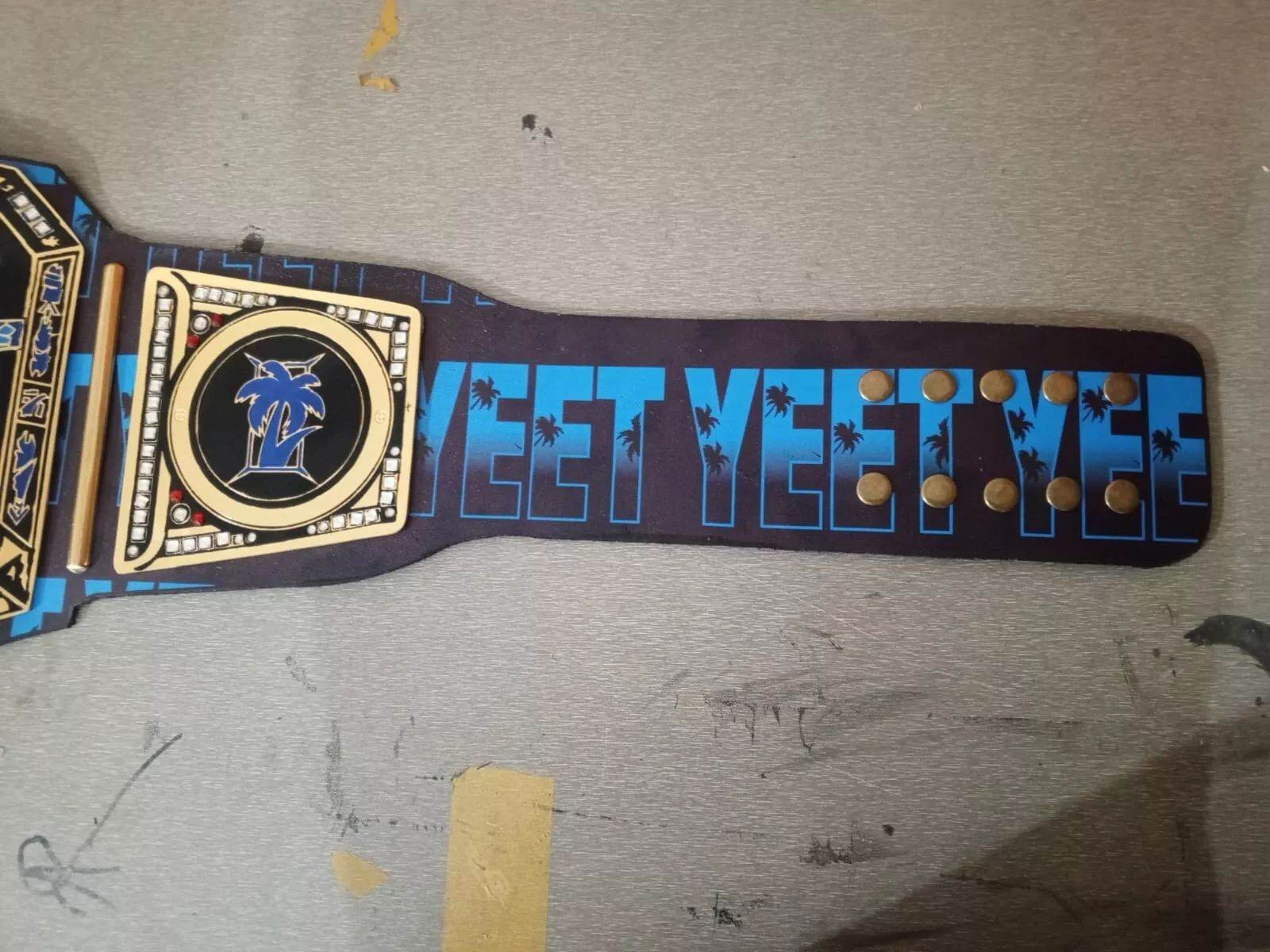 WWE Jey Uso YEET Championship Inspired Title Belt - 5 | Dash Racegear