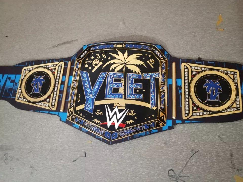 WWE Jey Uso YEET Championship Inspired Title Belt - 9 | Dash Racegear