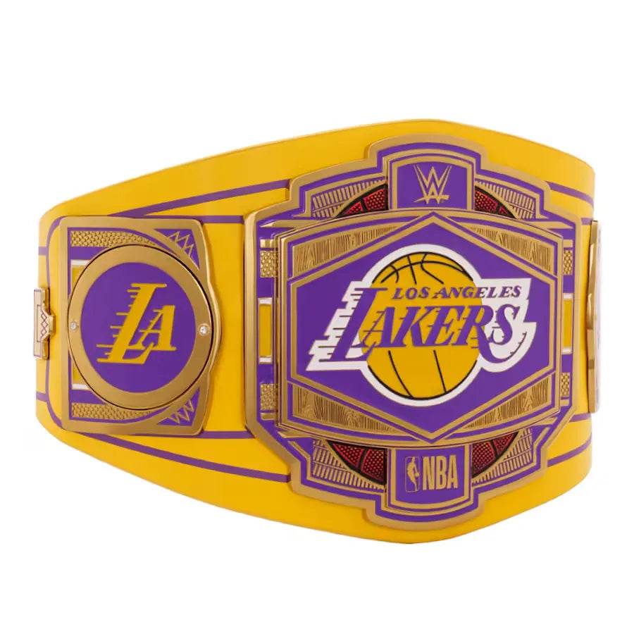 WWE Los Angeles Lakers NBA Legacy Championship Title Belt - 2 | Dash Racegear