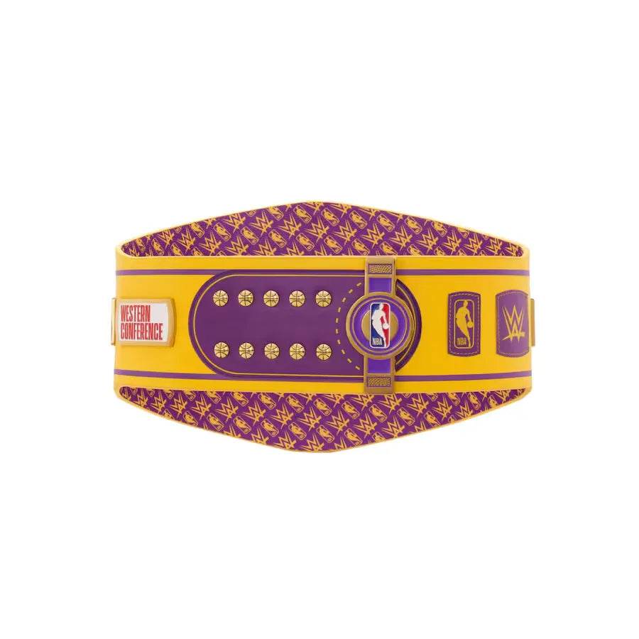 WWE Los Angeles Lakers NBA Legacy Championship Title Belt - 4 | Dash Racegear