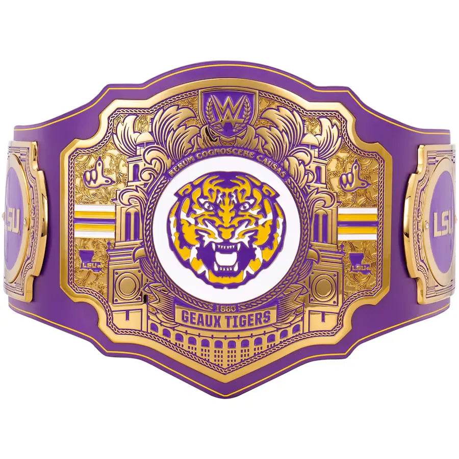 WWE LSU Tigers College Legacy Championship Title Belt - 1 | Dash Racegear