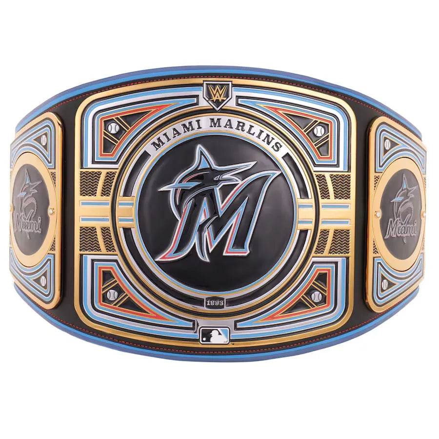 WWE Miami Marlins MLB Legacy Championship Title Belt - 1 | Dash Racegear