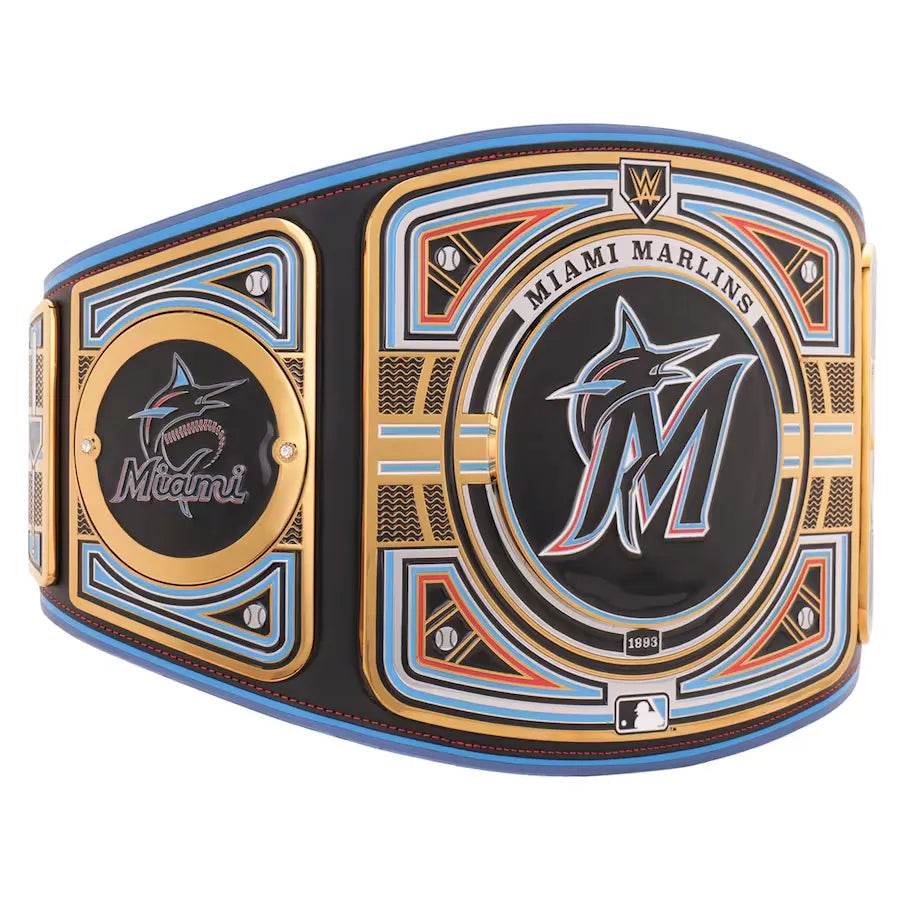 WWE Miami Marlins MLB Legacy Championship Title Belt - 2 | Dash Racegear