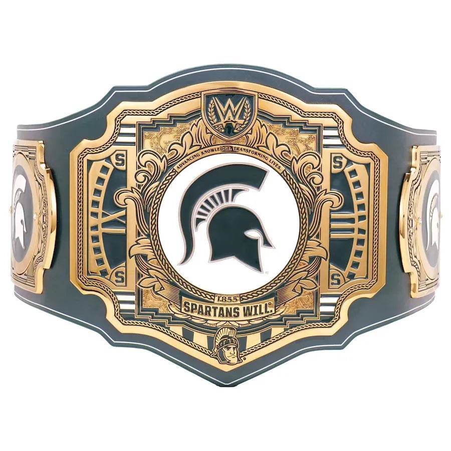 WWE Michigan State Spartans College Legacy Championship Belt - 1 | Dash Racegear