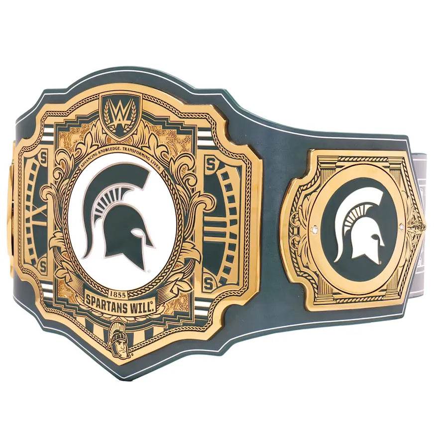 WWE Michigan State Spartans College Legacy Championship Belt - 3 | Dash Racegear