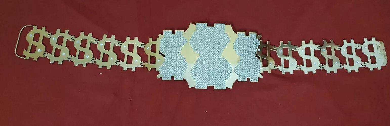 Ted DiBiase Million Dollar WWE Championship Title Inspired Belt - 4 | Dash Racegear
