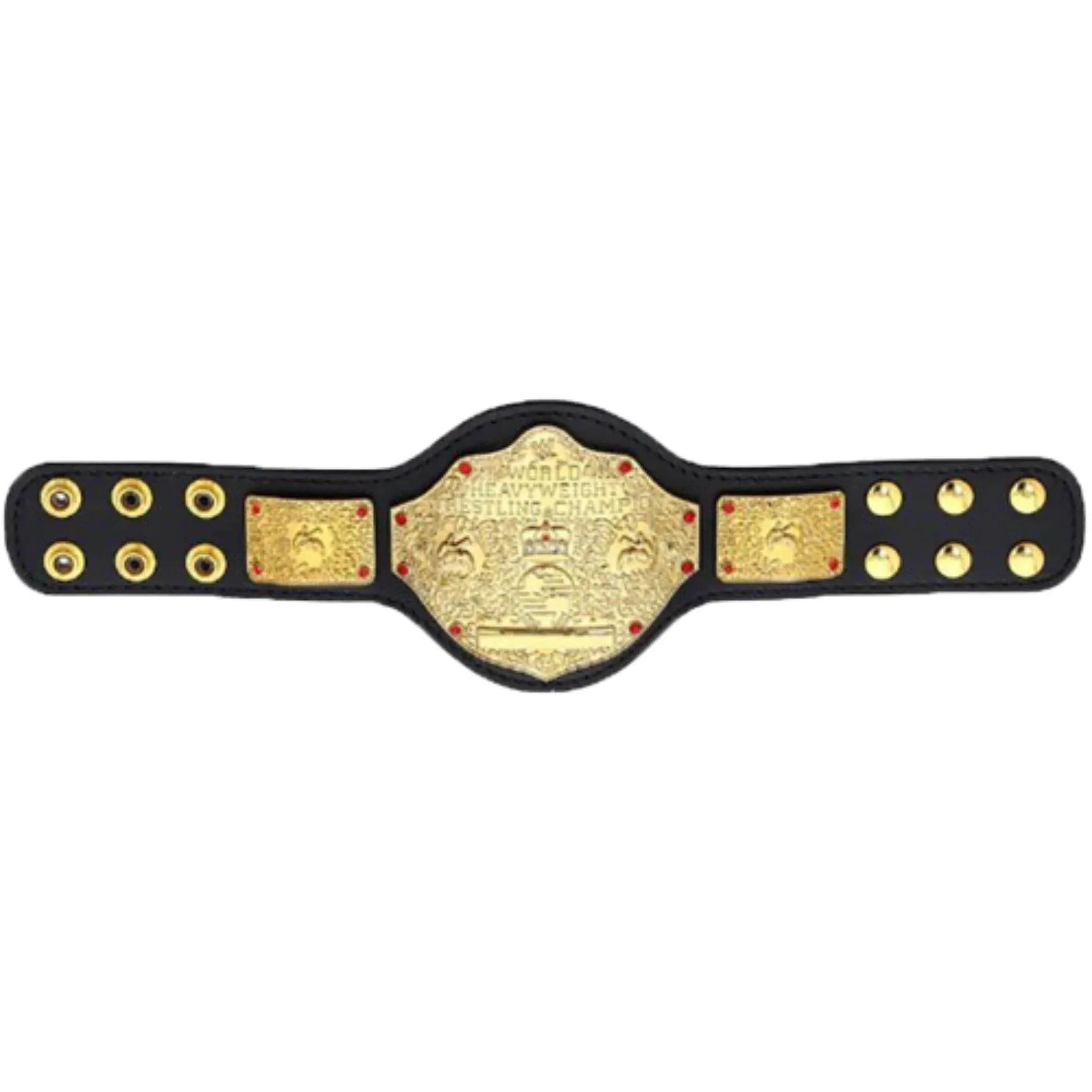 Wwe Mini Big Gold World Wrestling Championship Title Belt - 1 | Dash Racegear