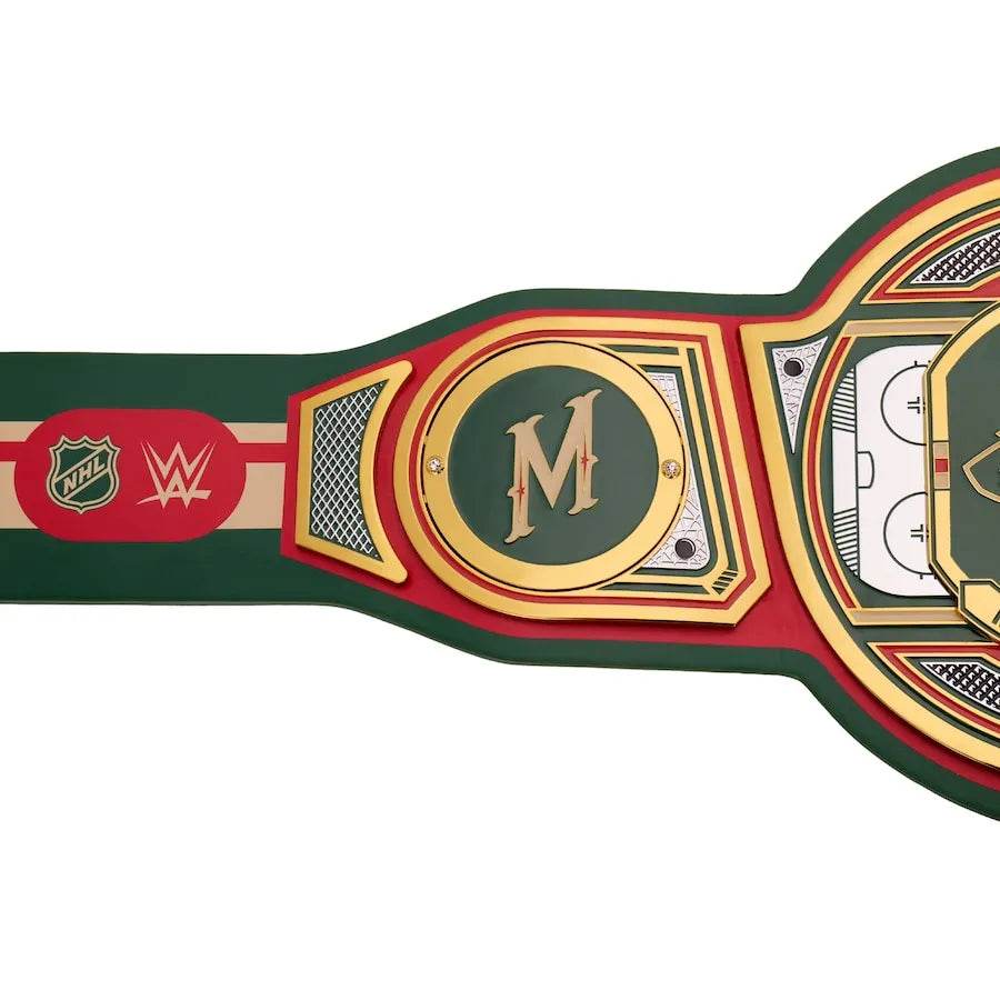WWE Minnesota Wild NHL Legacy Championship Title Belt - 6 | Dash Racegear