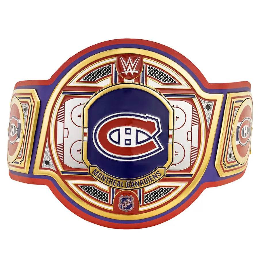 WWE Montreal Canadiens NHL Legacy Championship Title Belt - 1 | Dash Racegear