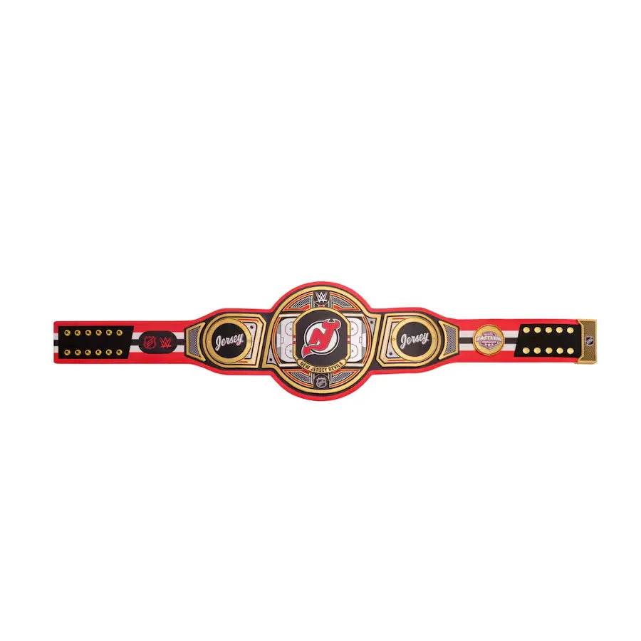 WWE New Jersey Devils NHL Legacy Championship Title Belt - 5 | Dash Racegear