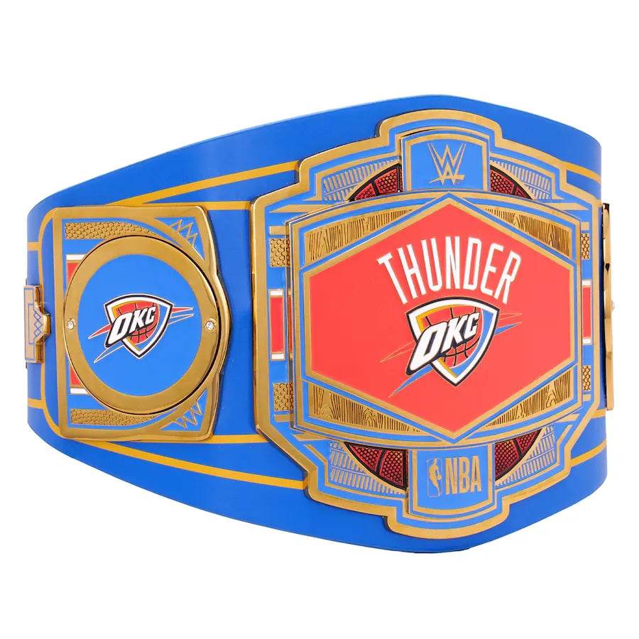 WWE Oklahoma City Thunder NBA Legacy Championship Title Belt - 2 | Dash Racegear