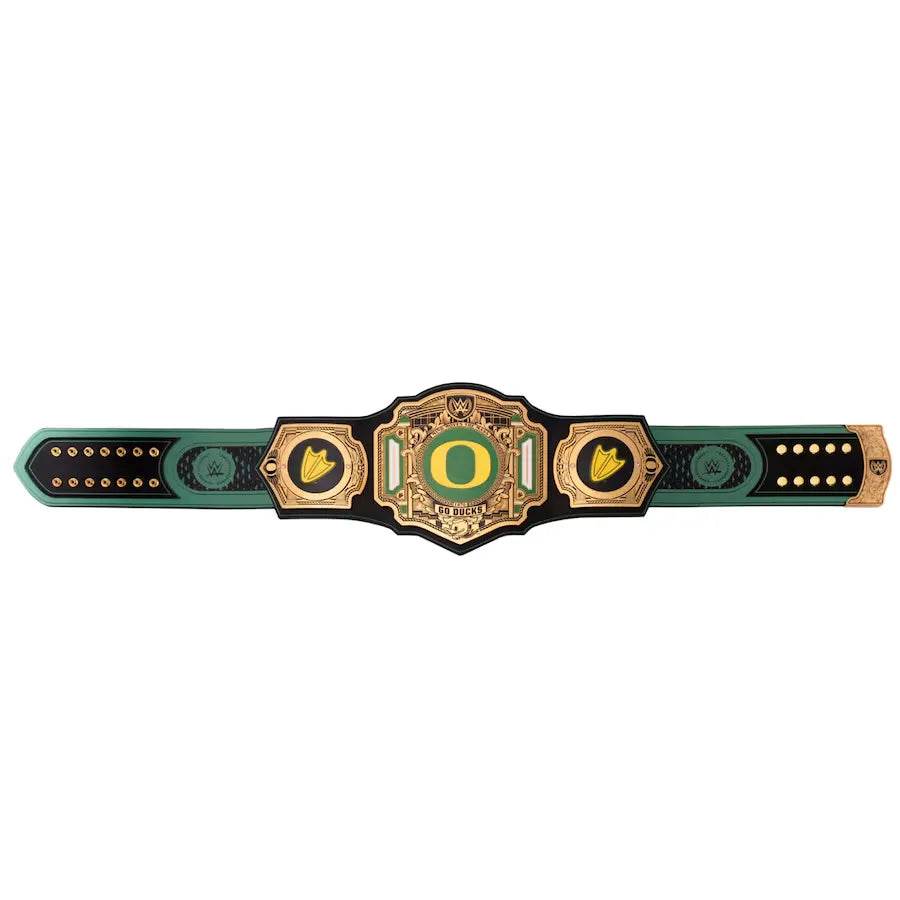 WWE Oregon Ducks College Legacy Championship Title Belt - 5 | Dash Racegear