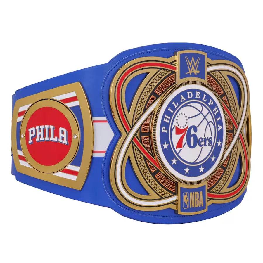 WWE Philadelphia 76ers NBA Legacy Championship Title Belt - 2 | Dash Racegear