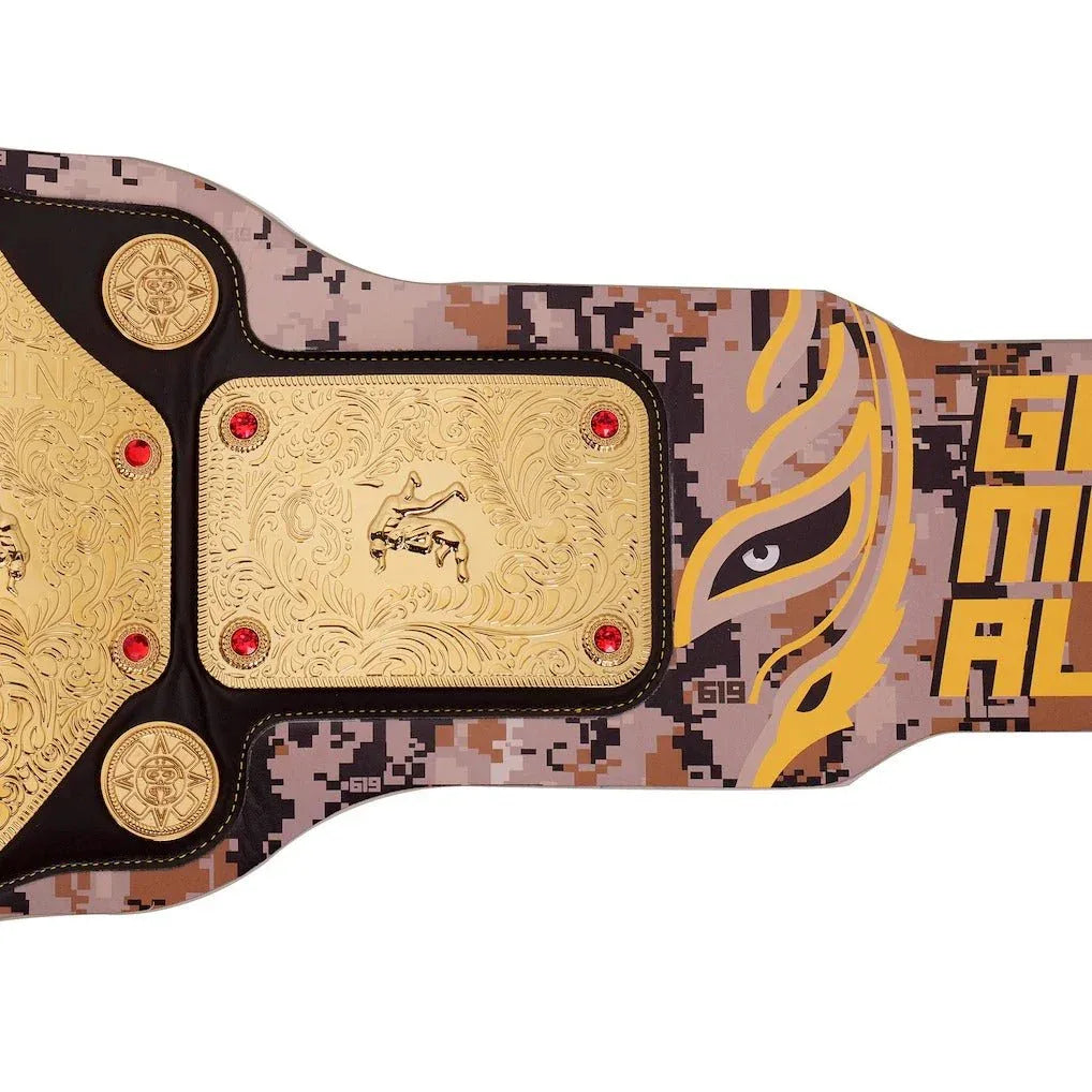 WWE Rey Mysterio 619 San Diego Signature Series Title Belt - 7 | Dash Racegear