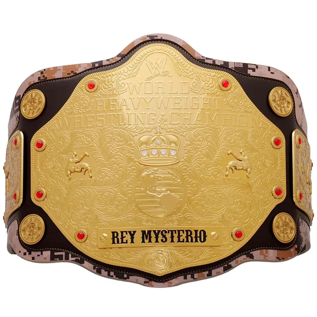 WWE Rey Mysterio 619 San Diego Signature Series Title Belt - 1 | Dash Racegear