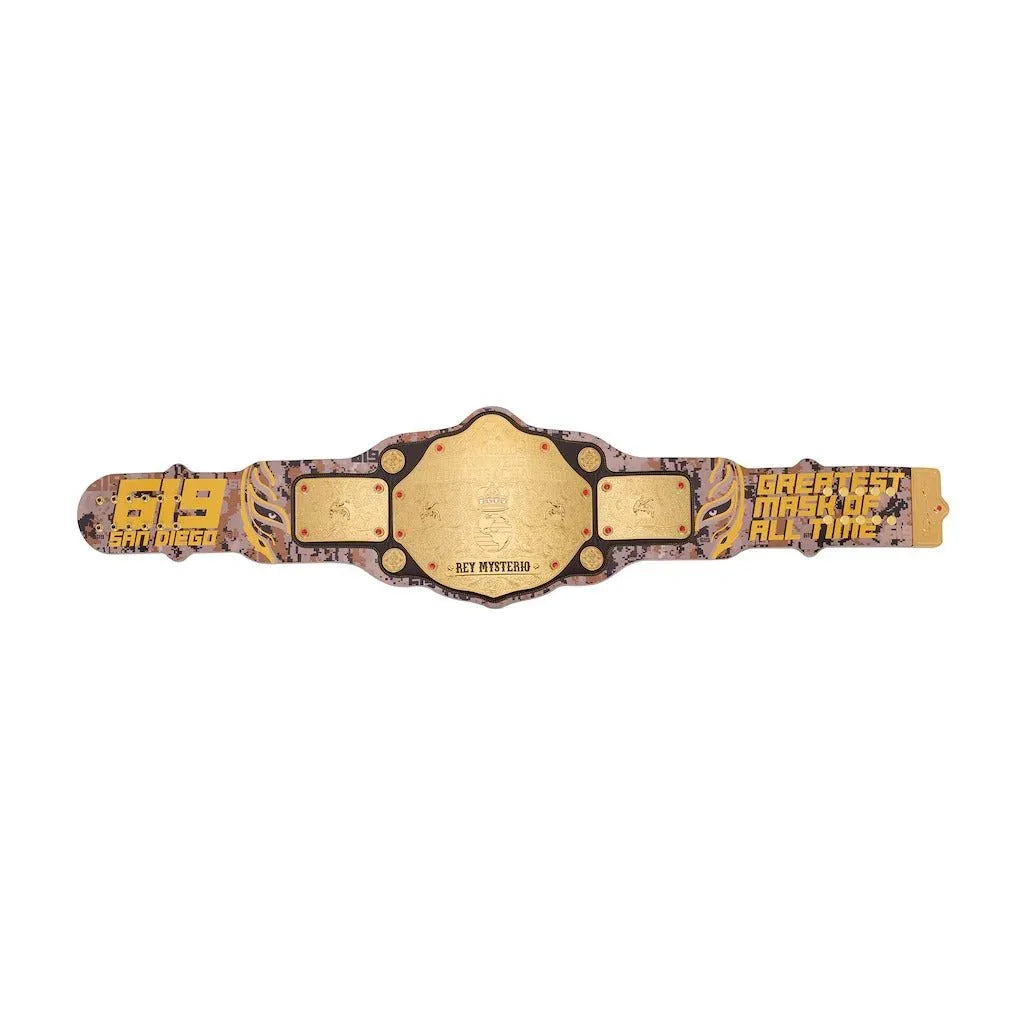WWE Rey Mysterio 619 San Diego Signature Series Title Belt - 5 | Dash Racegear