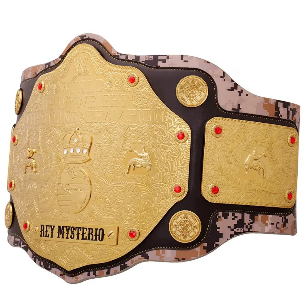 WWE Rey Mysterio 619 San Diego Signature Series Title Belt - 3 | Dash Racegear